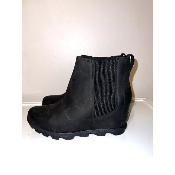 Sorel Shoes - SOREL Womens Joan Of Arctic II Black Wedge Boot Size 9.5